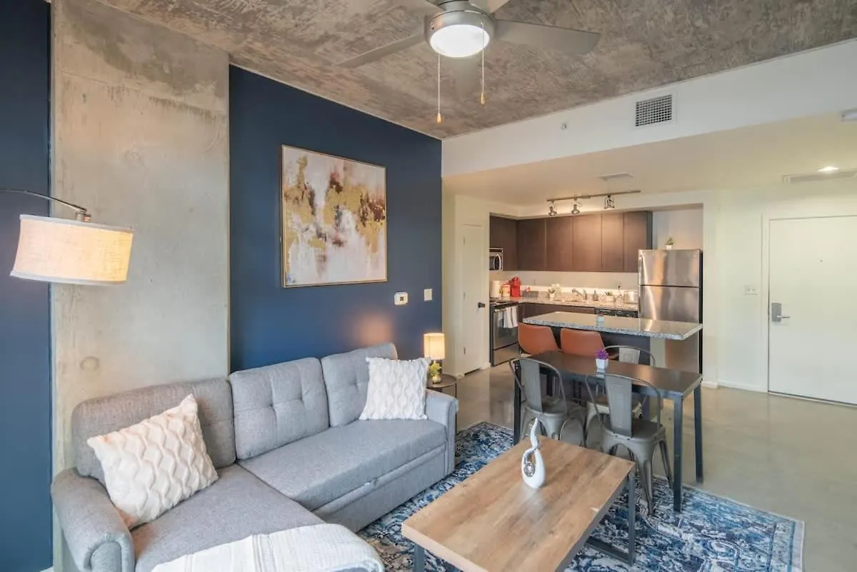 Apartmán Vibrant 2Bd - Cdt - Gym, Pool, Parking - Sleep 8 Phoenix 0*,  USA